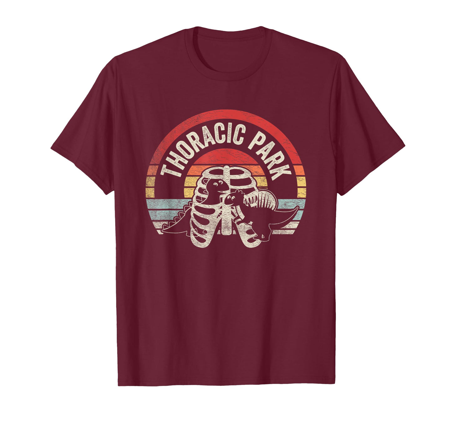Vintage Thoracic Park Shirt Funny Nurse Musculoskeletal T-Shirt