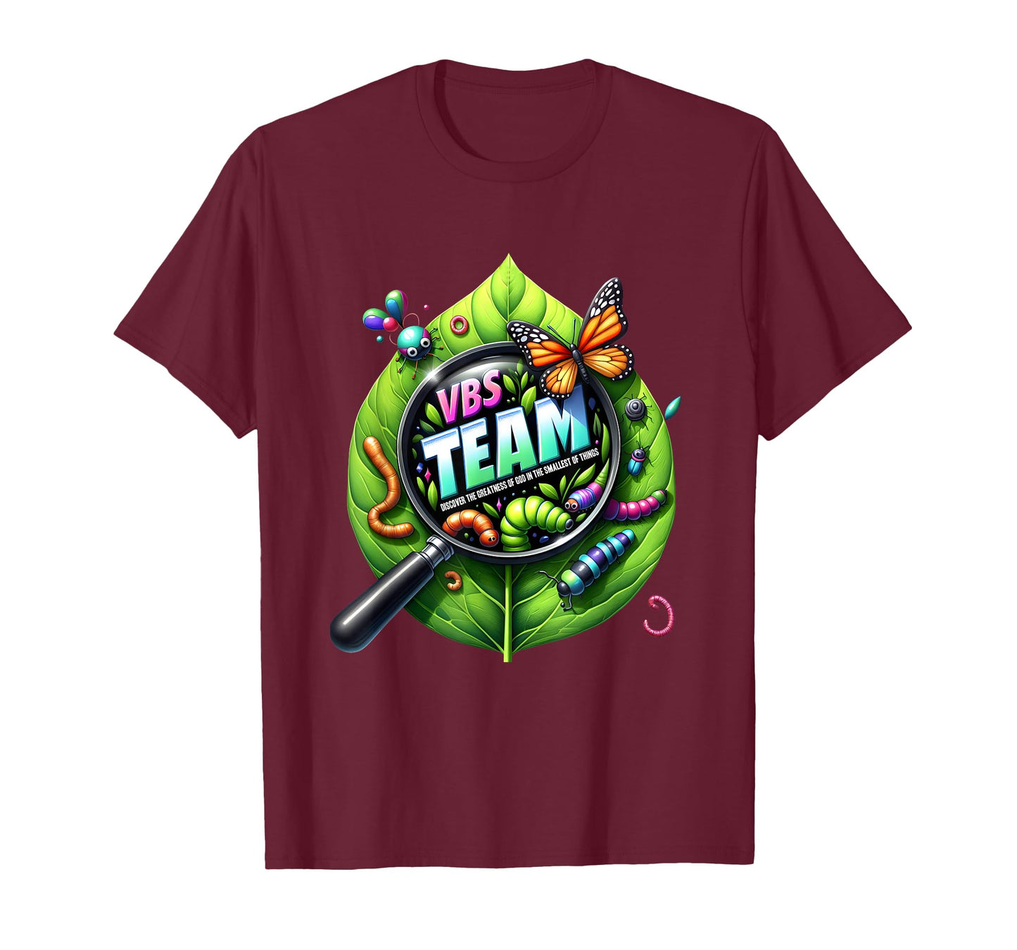 Magnified VBS Smallest Insects Adventure VBS Team 2025 T-Shirt