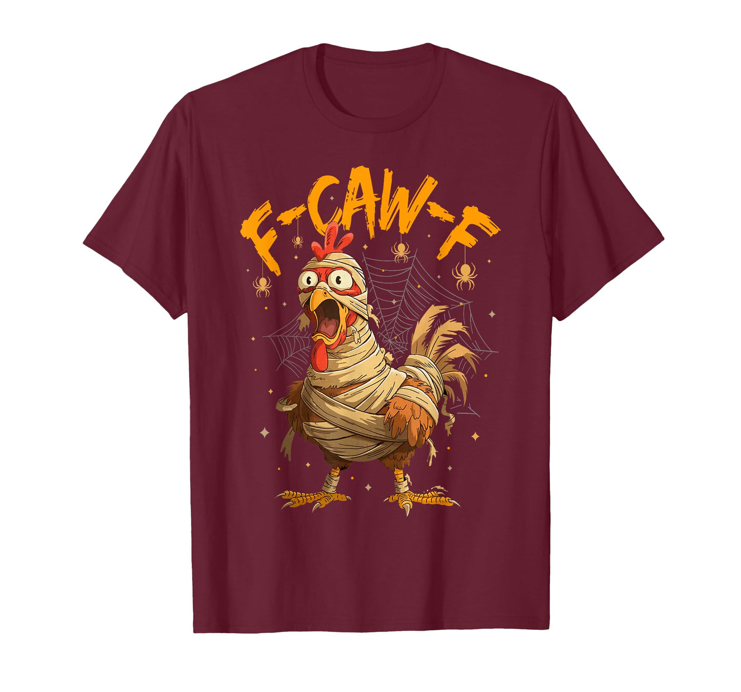 F-Caw-F Funny Chicken Humor F-Caw-F Quote Rooster Meme T-Shirt