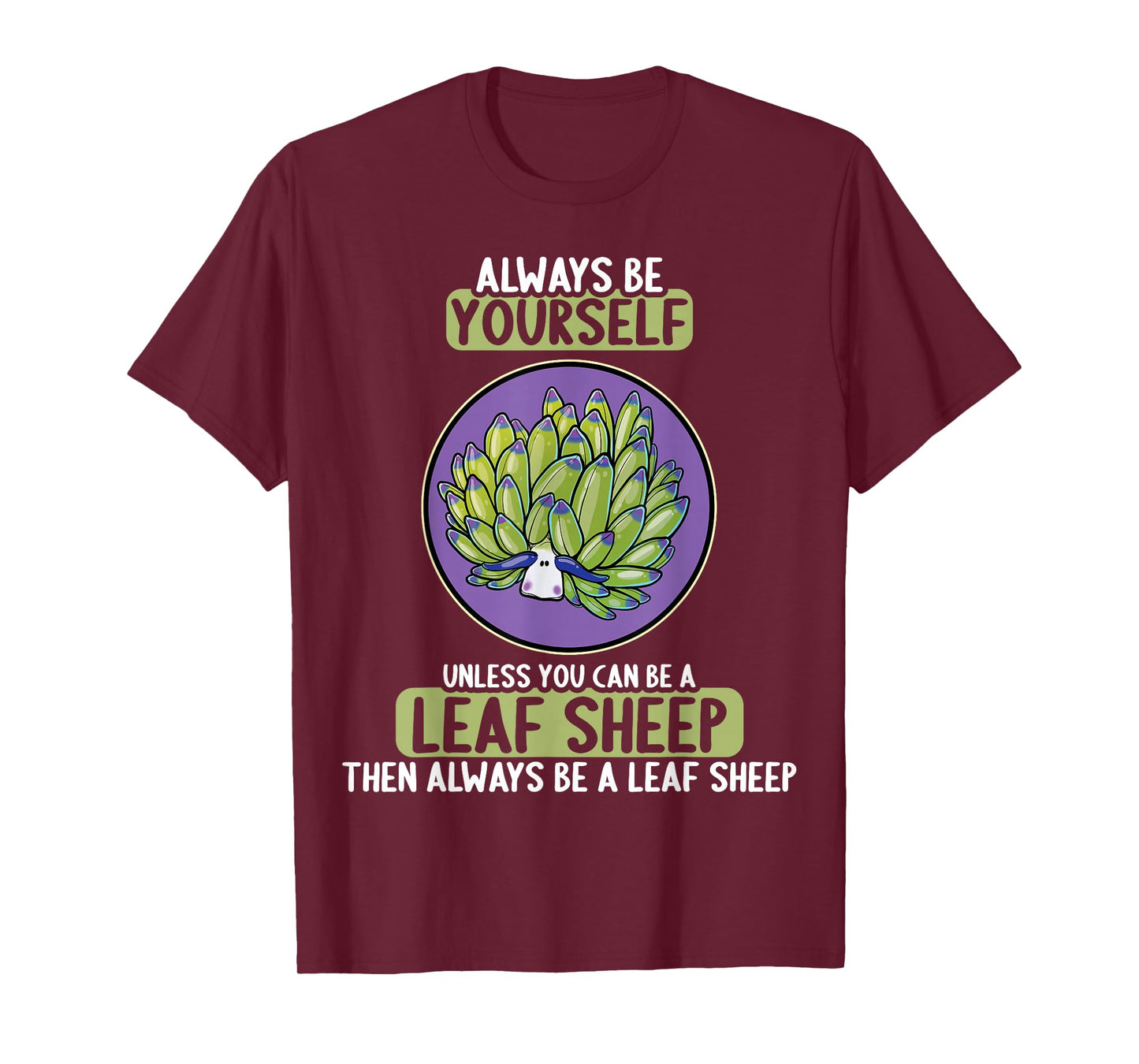 Costasiella kuroshimae Nudibranch Leaf Sheep T-Shirt