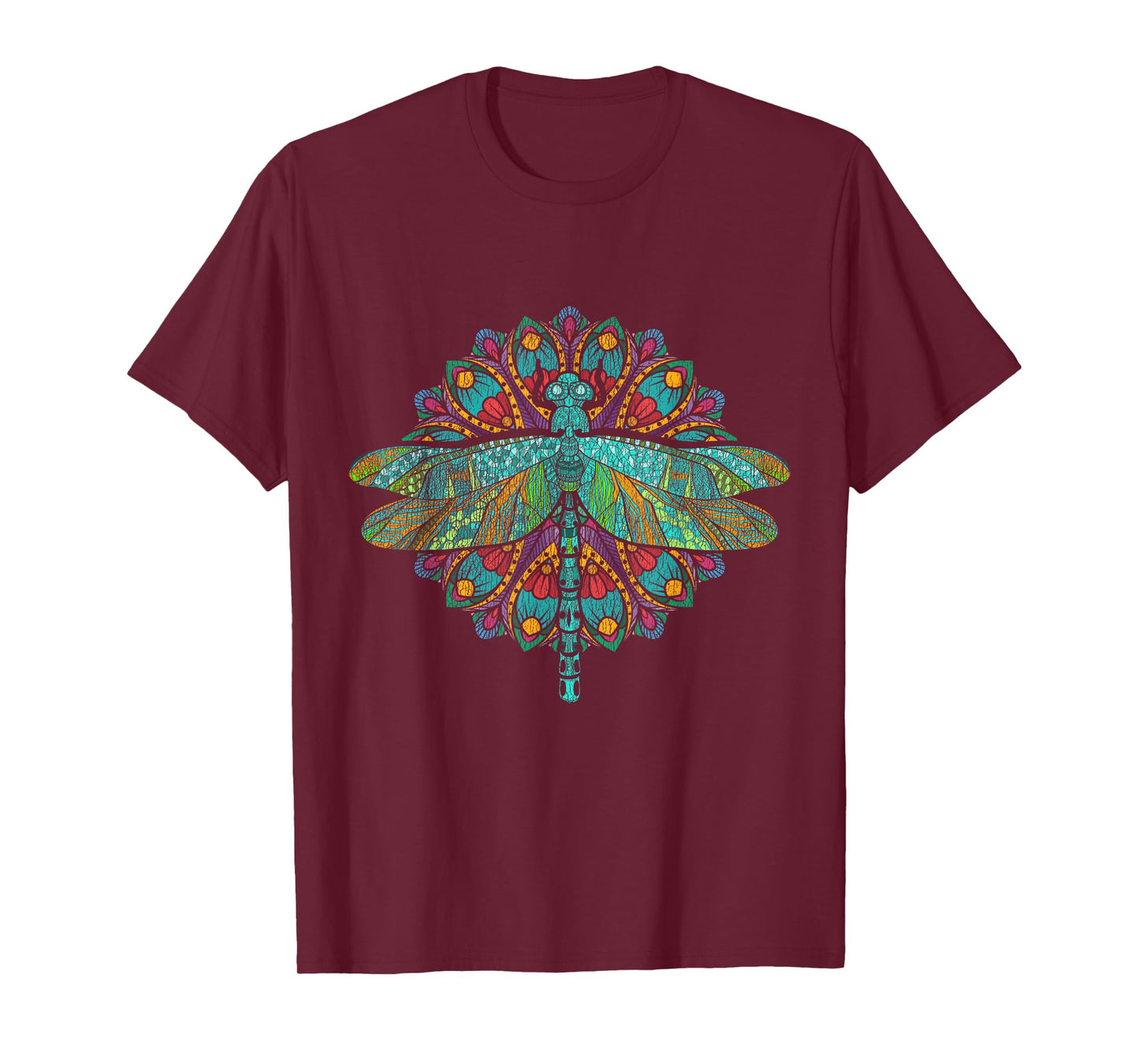 Wildlife Insect Animal Lover Hippie Gift Nature Dragonfly T-Shirt