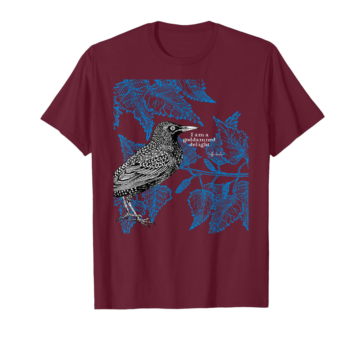 Threadless Effin' Birds I Am A Delight T-Shirt