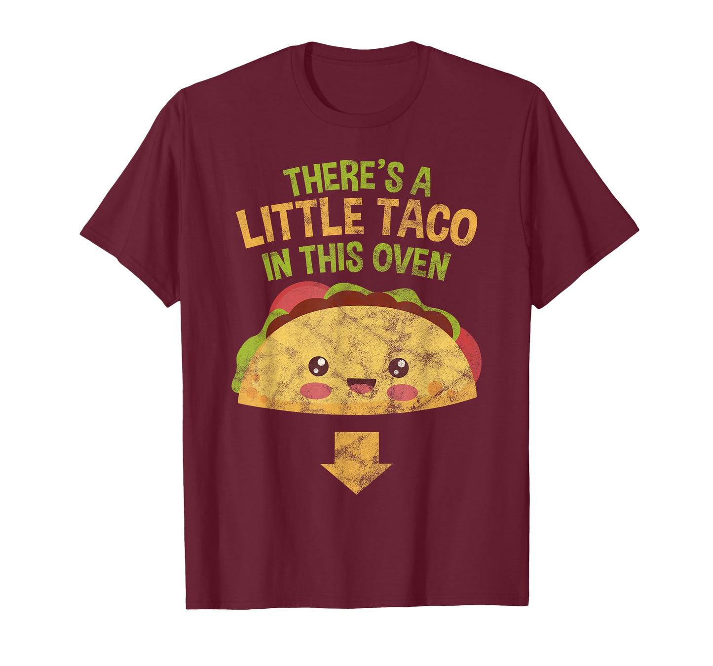 Gender Reveal Pregnancy Baby Cinco De Mayo Little Taco Gift T-Shirt
