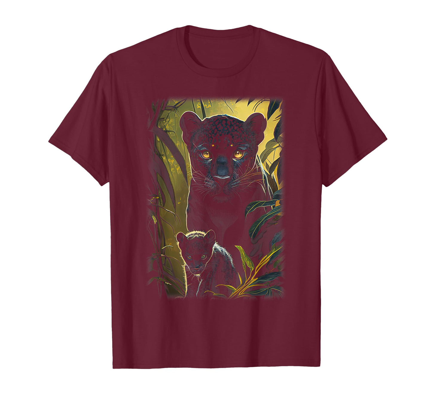 Panther Lover animal Big Cat Panther Animal black Men Women Kids T-Shirt