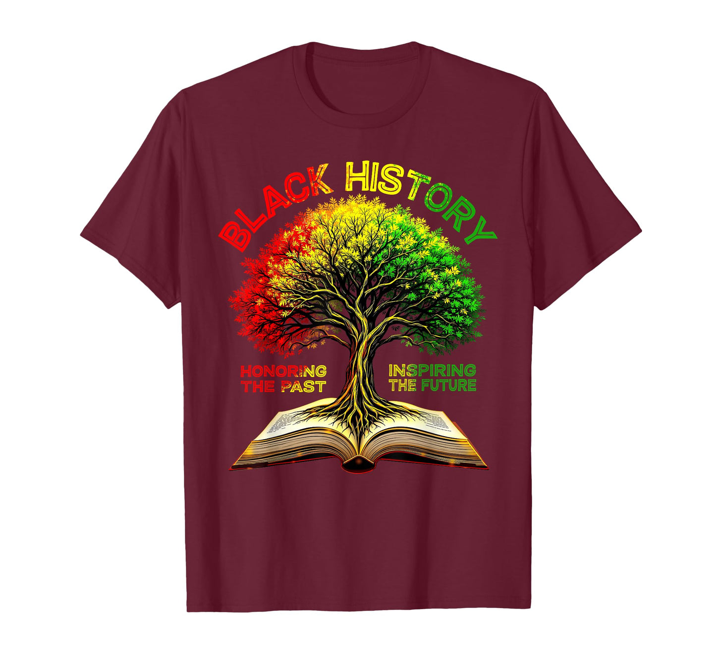 Black History Month Inspiring The Future African Tree Roots T-Shirt