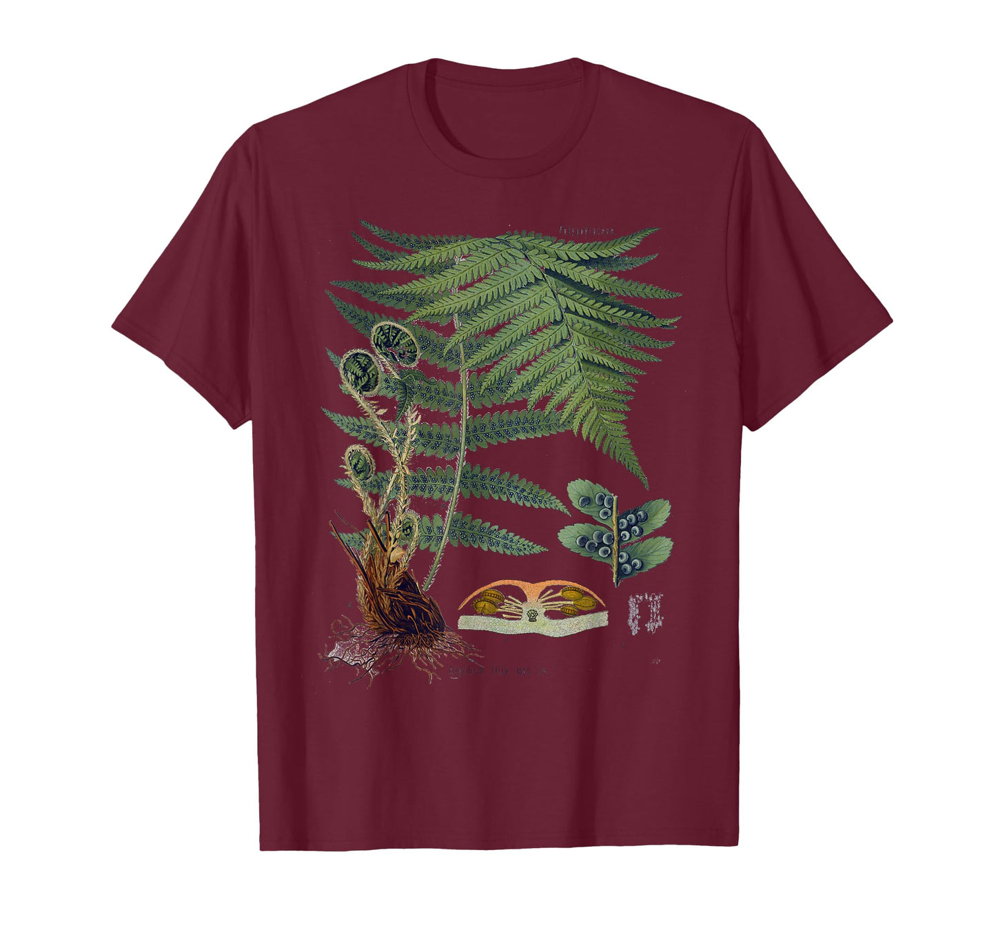 Fern Botanical Plants Botany T-Shirt