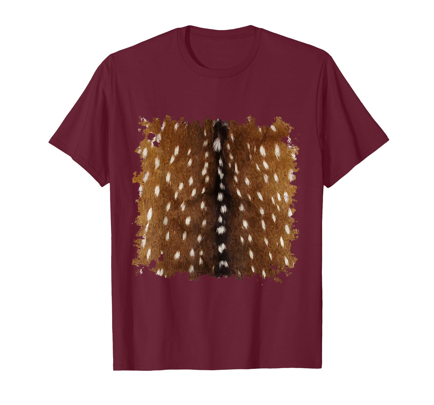 Exotic Axis Deer Hide Print T-Shirt