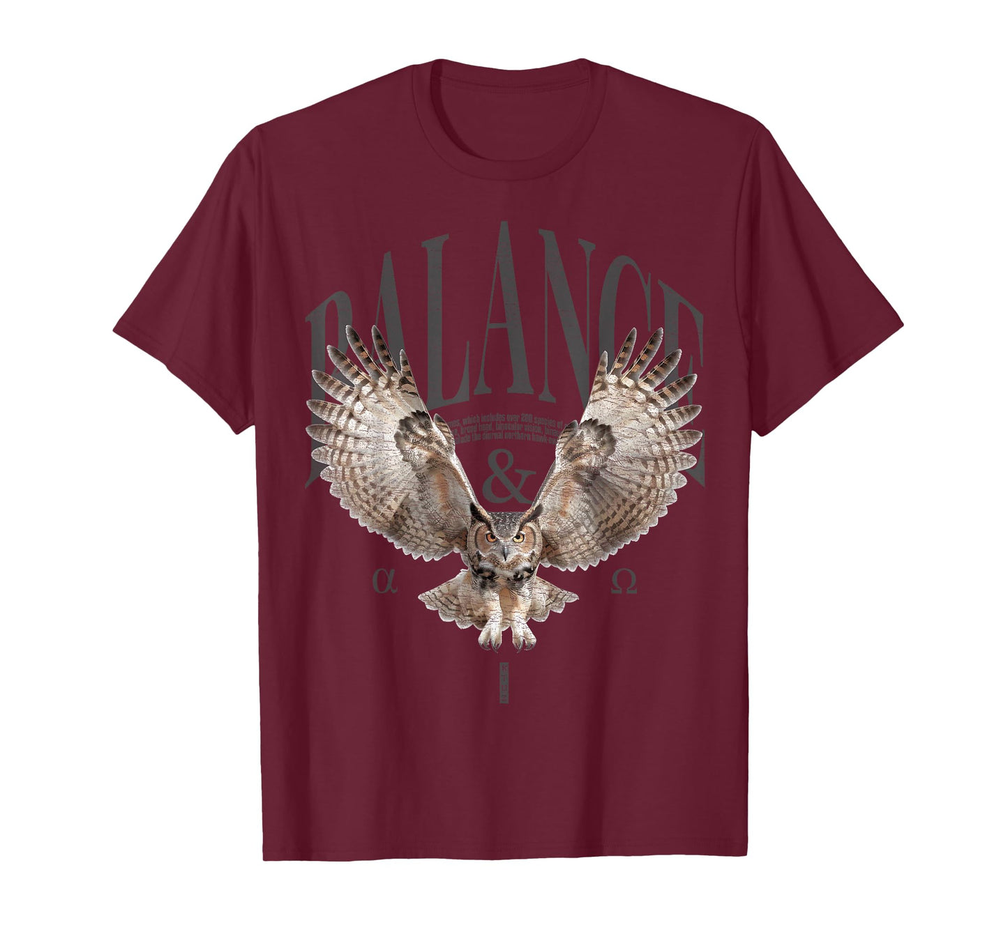 Elegant vintage night owl wild animal owls bird owl T-Shirt