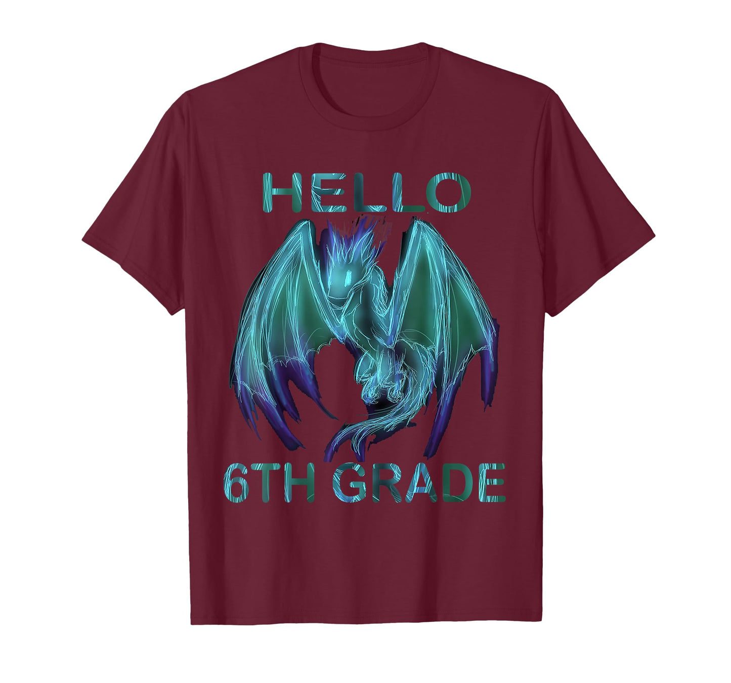 Hello 6th Grade Dragon T-Shirt