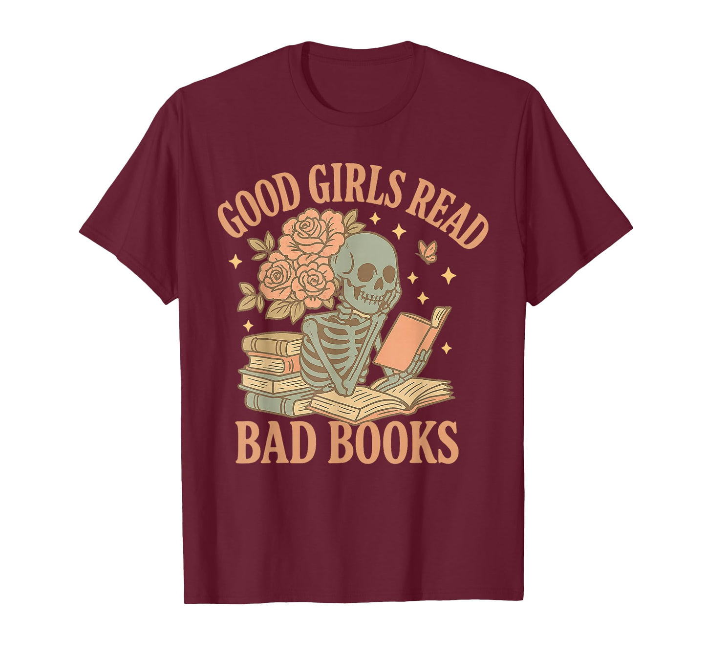 Good Girls Read Bad Books, Funny Smut Reader Dark Romance T-Shirt