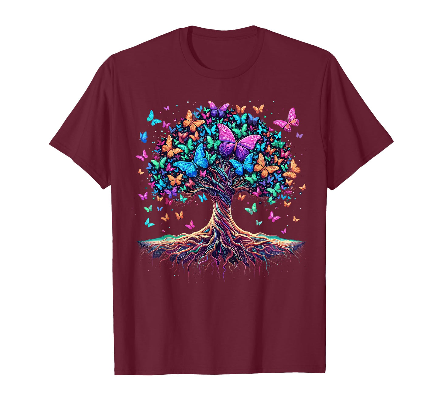 Butterfly Tree Nature T-Shirt