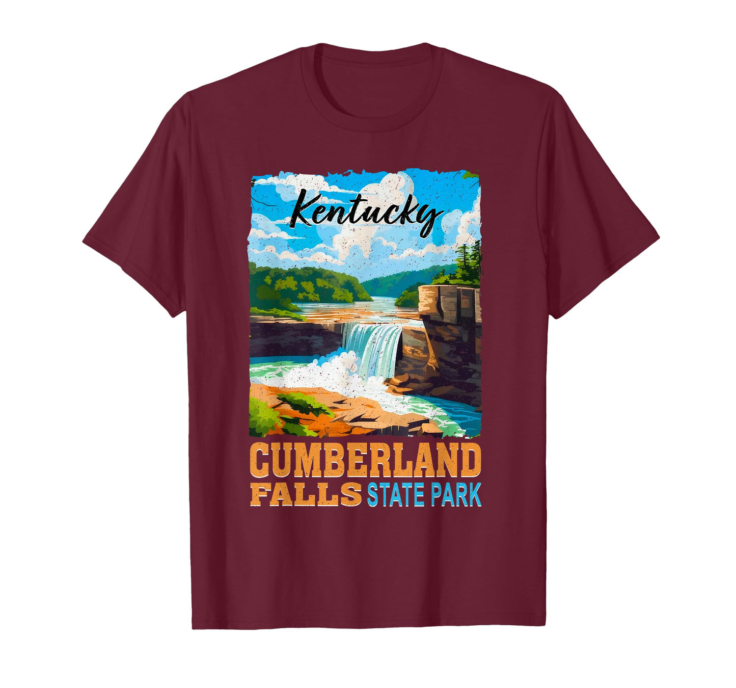 Cumberland Falls State Park Kentucky Hiking Vacay T-Shirt