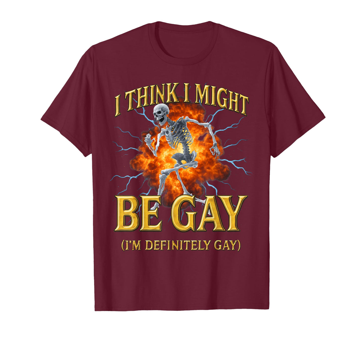 Edgy Hard Skeleton Y2K Bootleg Graphic T-Shirt
