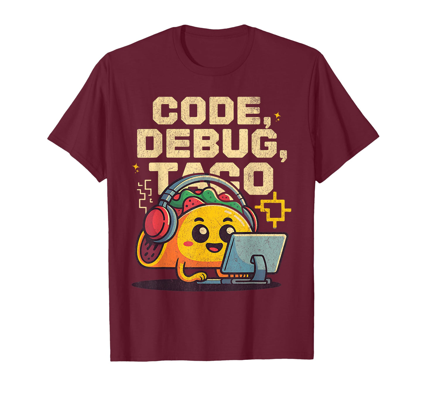 Code, Debug, Taco – Taco Programmer Design for National Taco T-Shirt