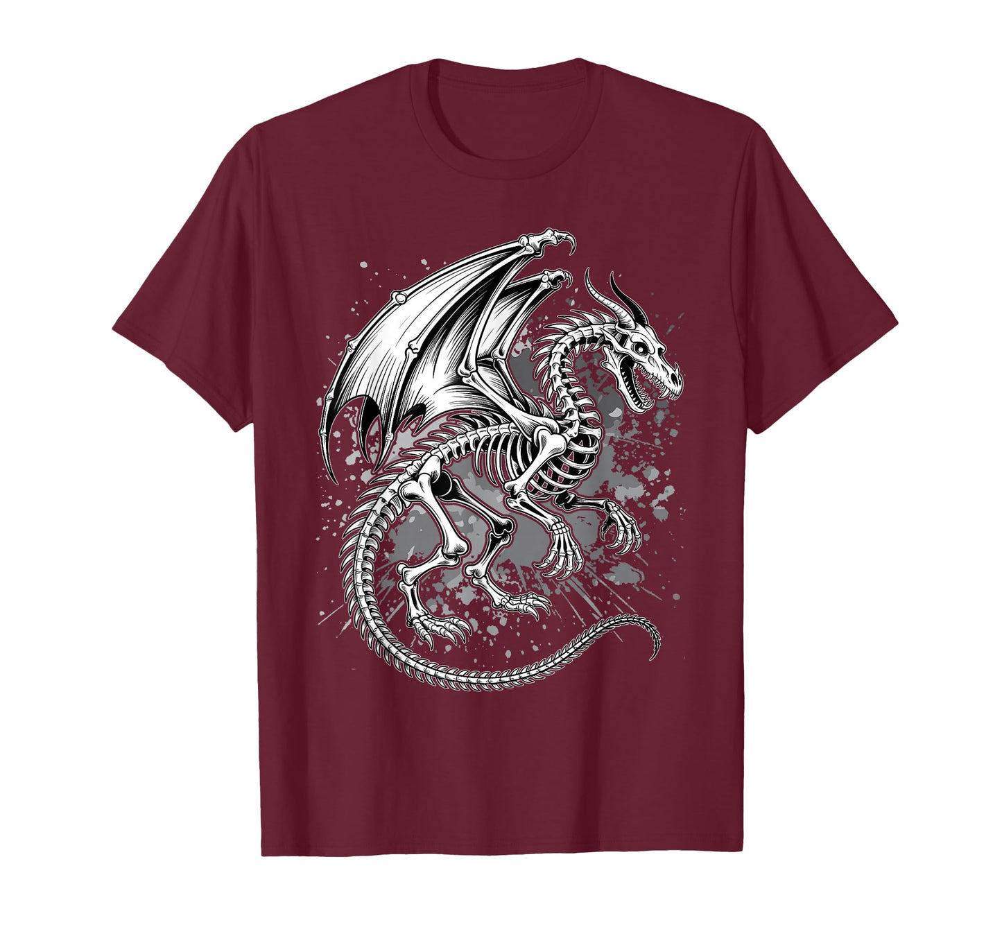 Dragon Skeleton Halloween Fantasy Boys Girls Kids T-Shirt