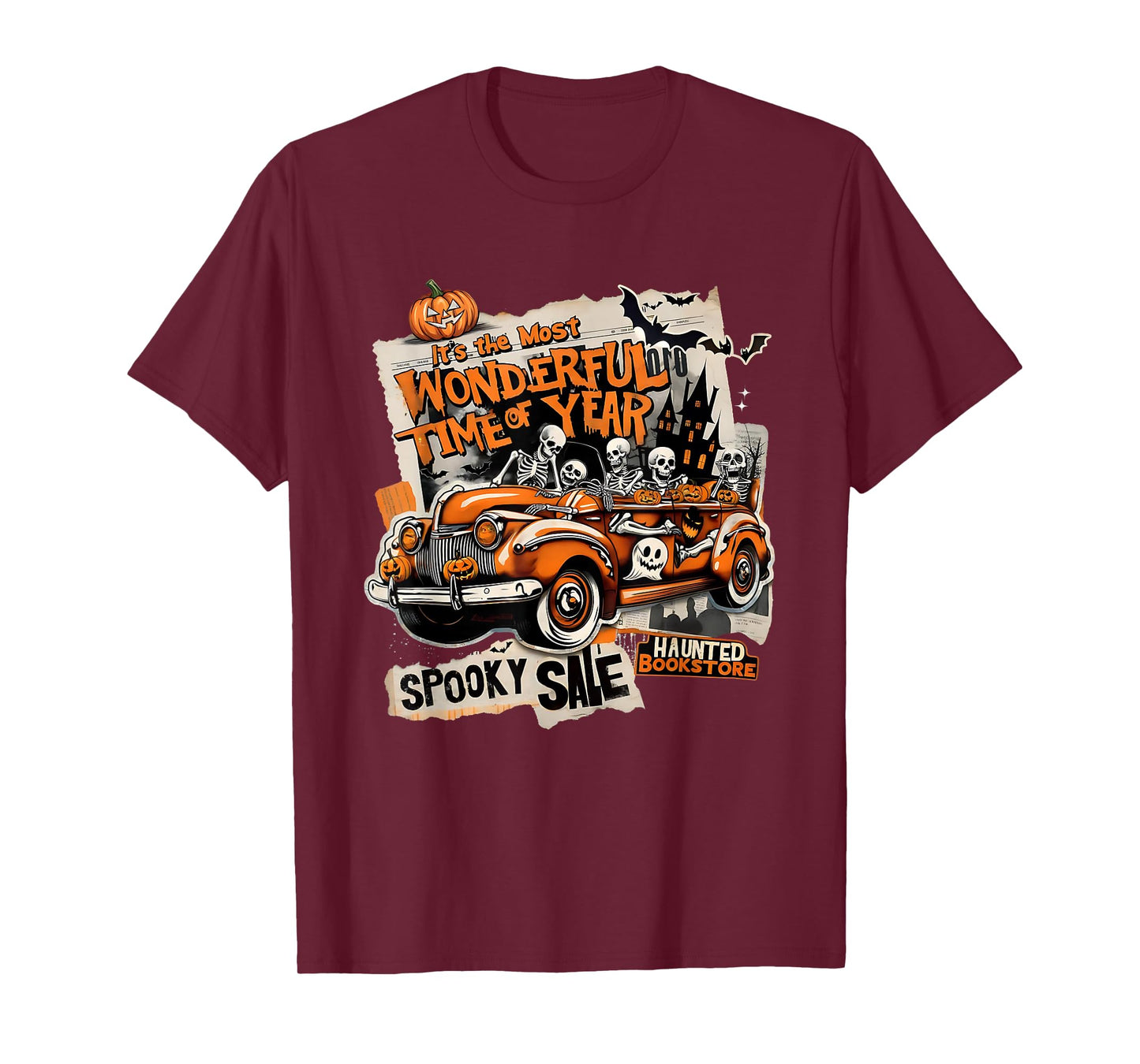 It’s The Most Wonderful Time of Year Skeleton Crew Halloween T-Shirt