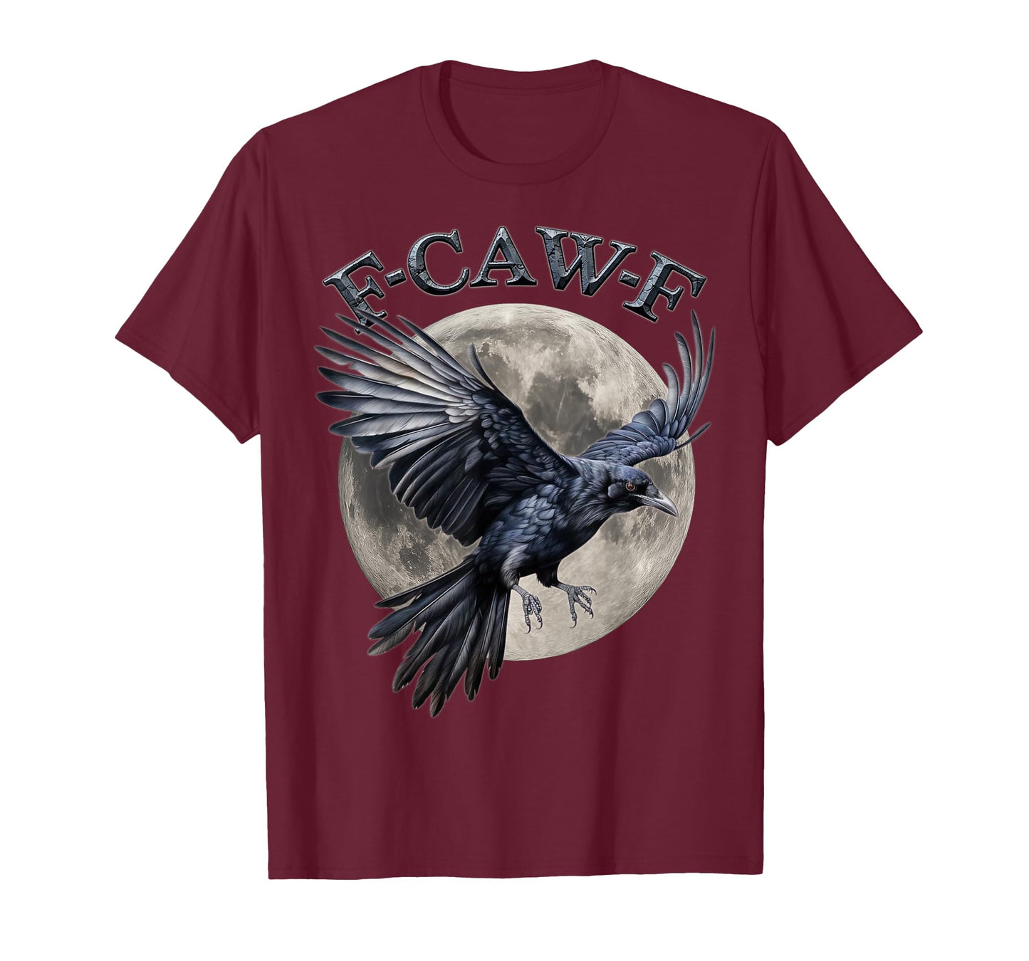 F-CAW-F Crow Funny Graphic Tees F CAW F Novelty T-Shirt