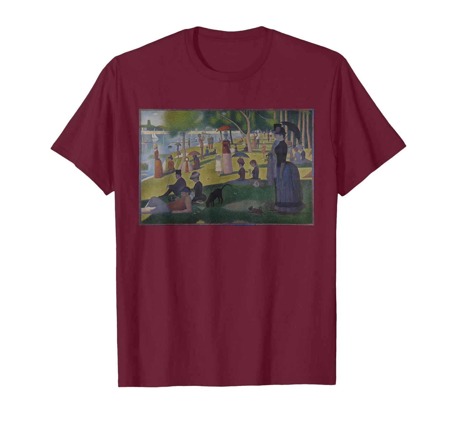 Sunday Afternoon on the Island of La Grande Jatte Seurat Art T-Shirt