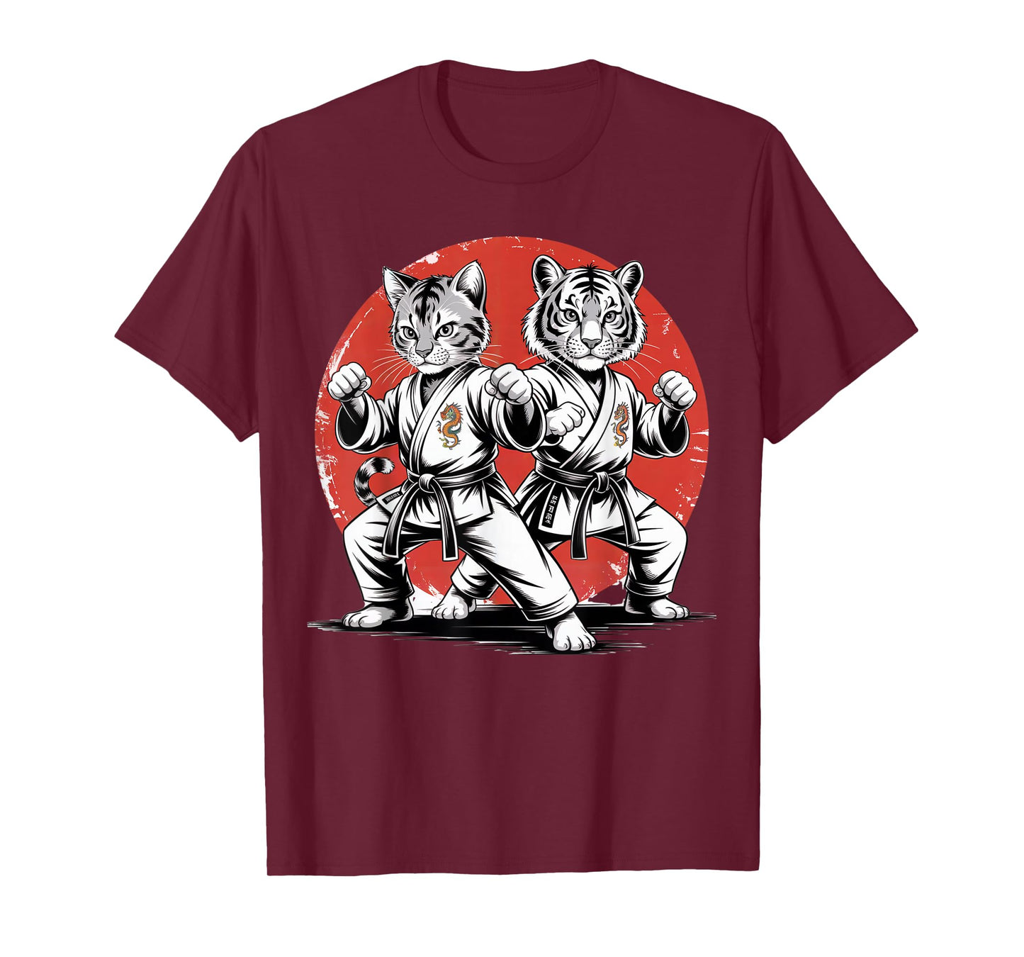 Karate Cat Tiger Karate Gi Karate Japanese Stuff Karate T-Shirt