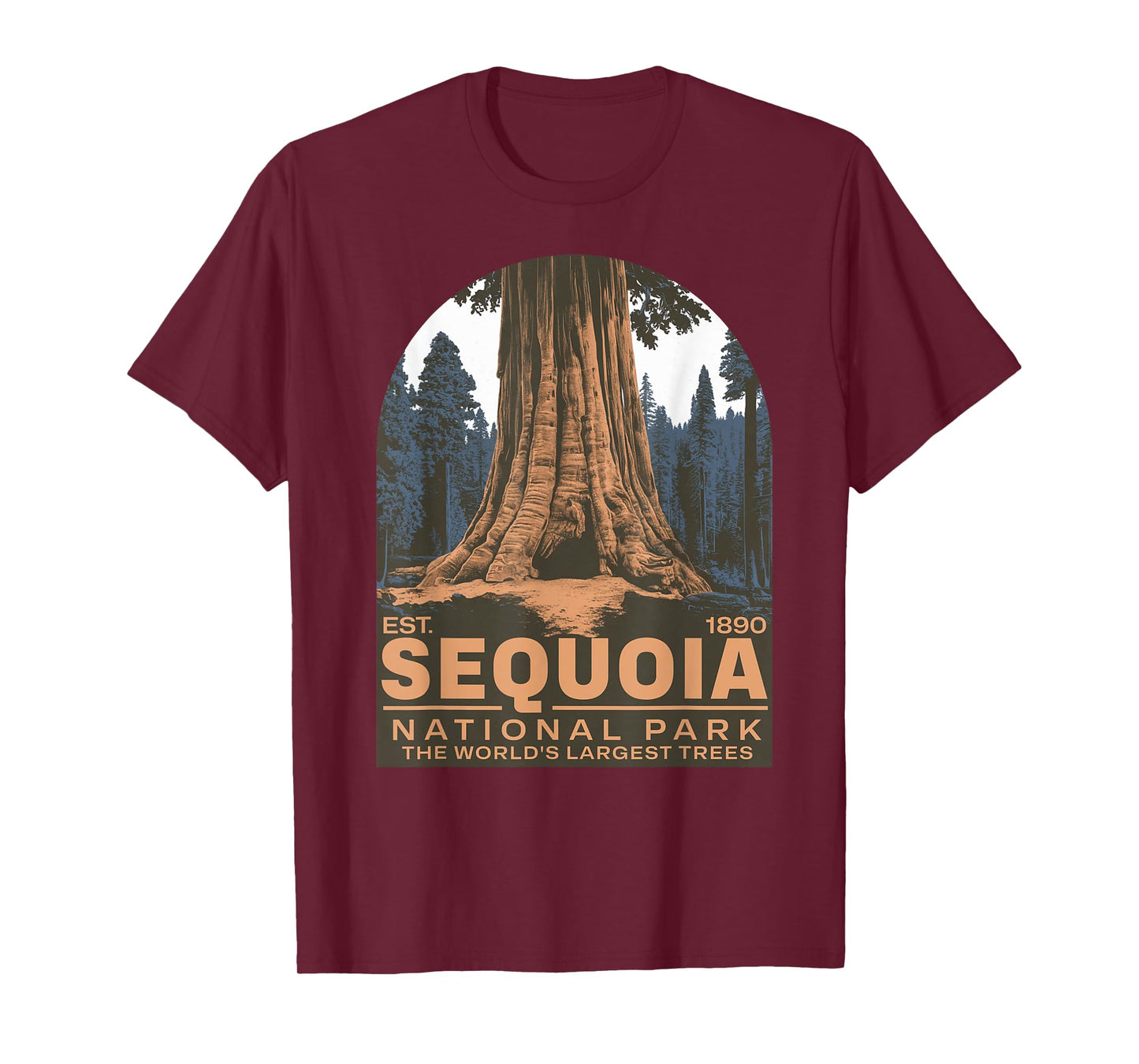 Sequoia National Park California Giant Tree T-Shirt