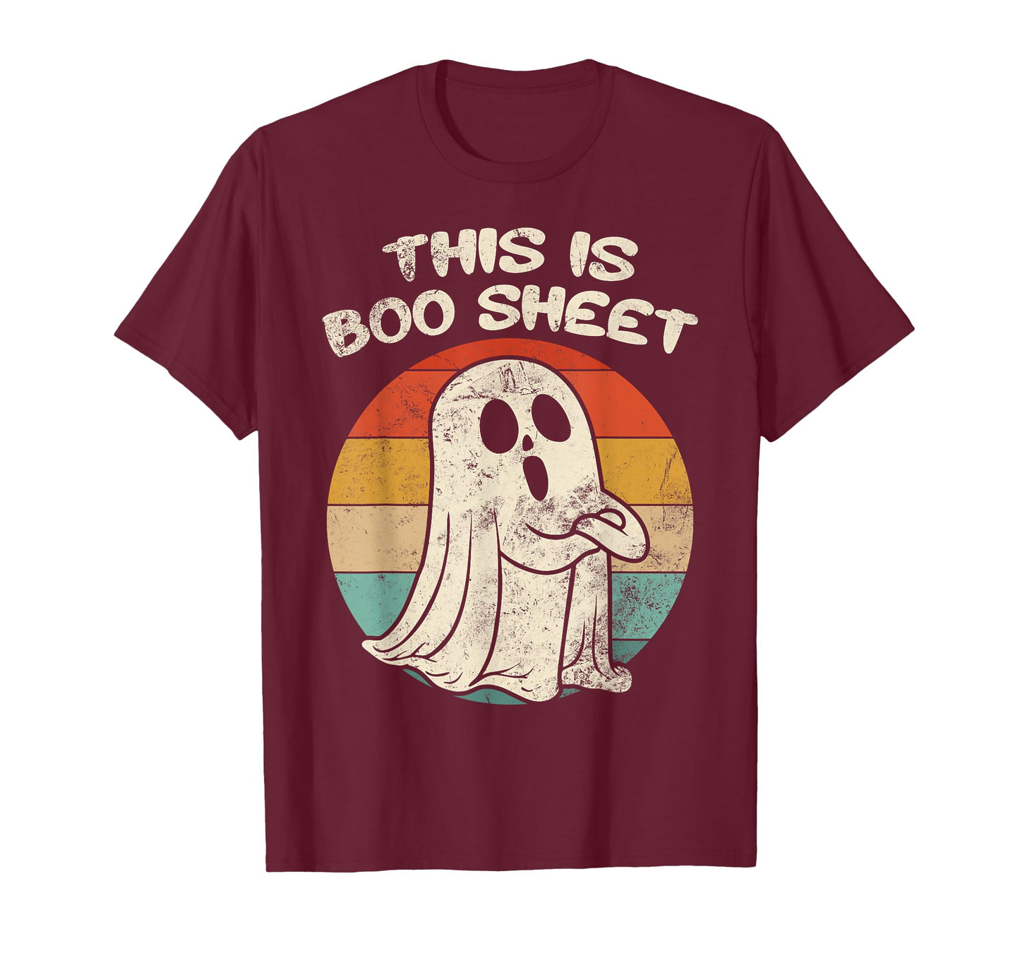 This is Boo Sheet Halloween Costume Funny Ghost T-Shirt