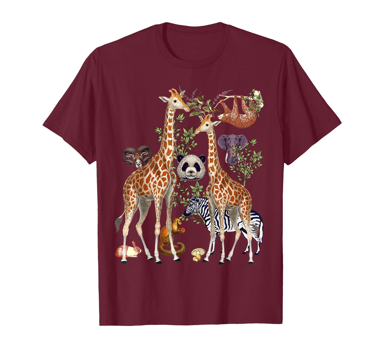 Jungle Animal Wildlife Safari Zoo Theme Wild Animals Forest T-Shirt