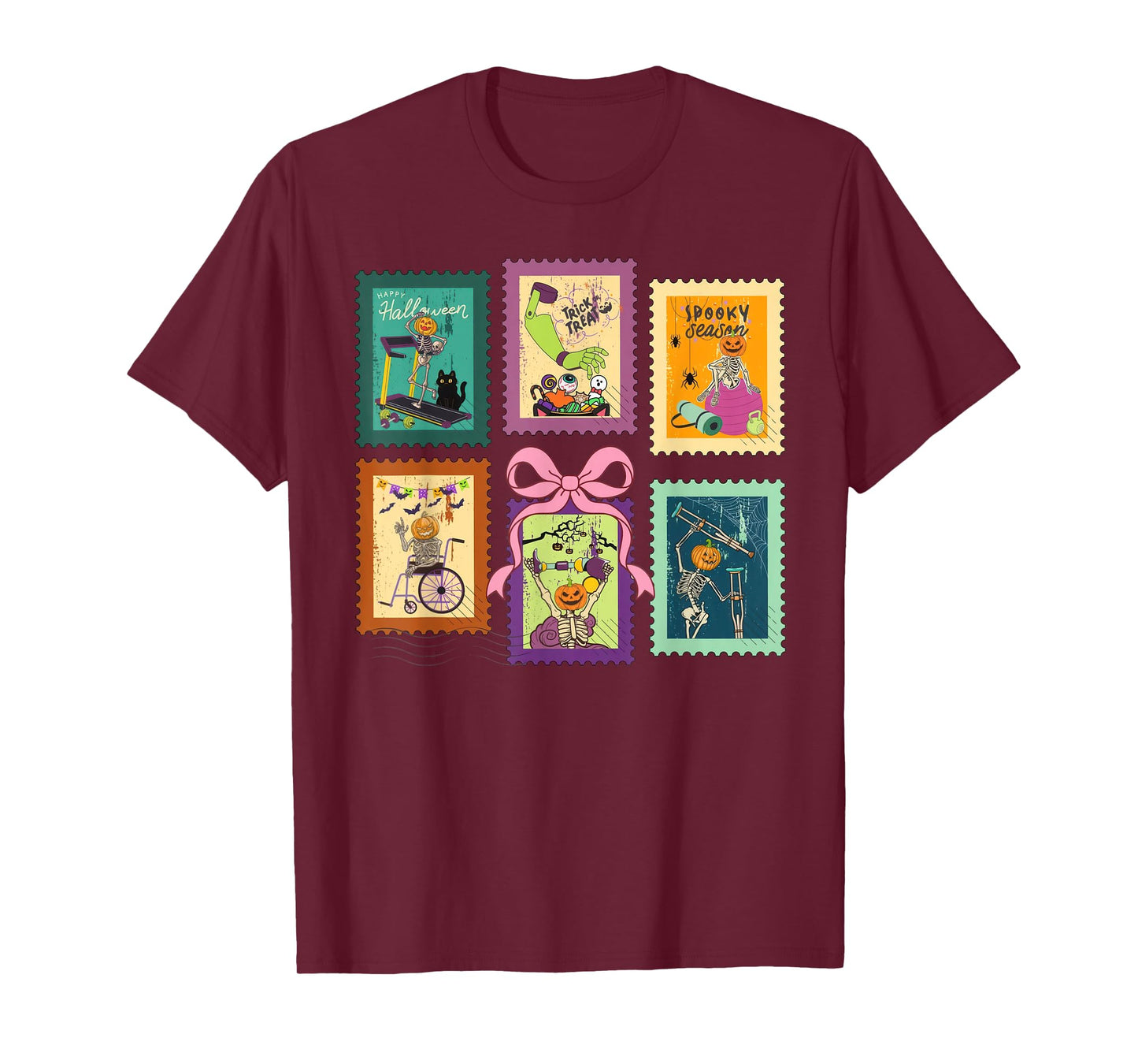 Occupational Therapy Halloween OT OTA Funny Skeleton T-Shirt