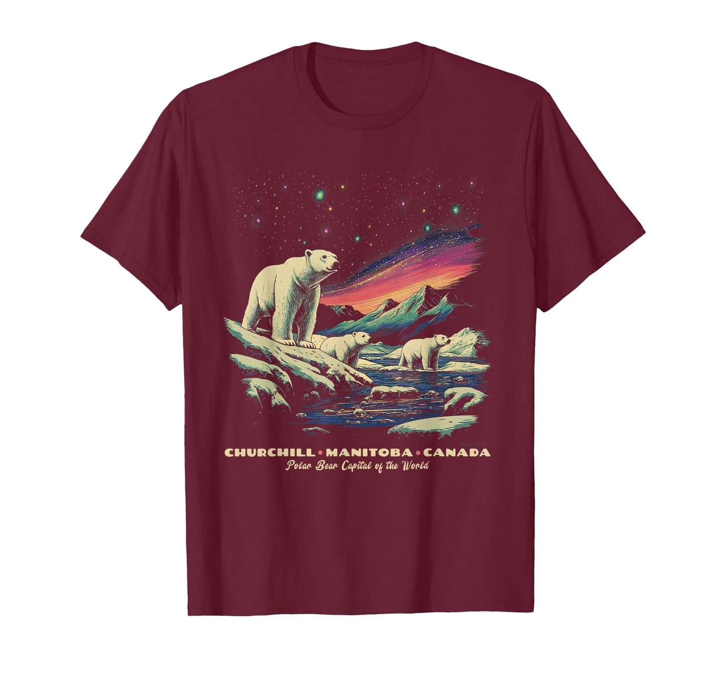Churchill Manitoba Canada Polar Bear Capital of the World T-Shirt