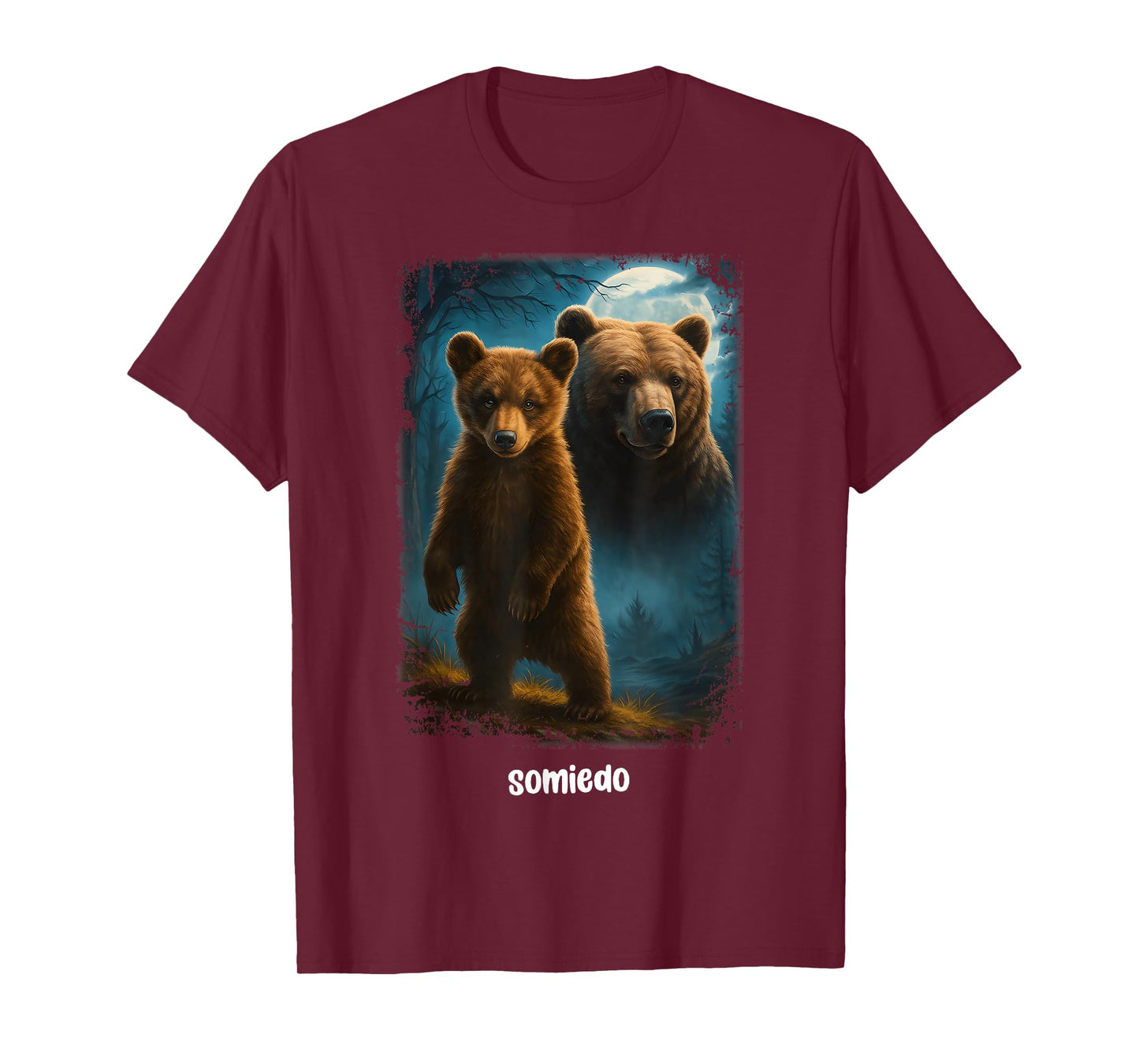 Somiedo Bear Funny Animal Lover Bear T-Shirt