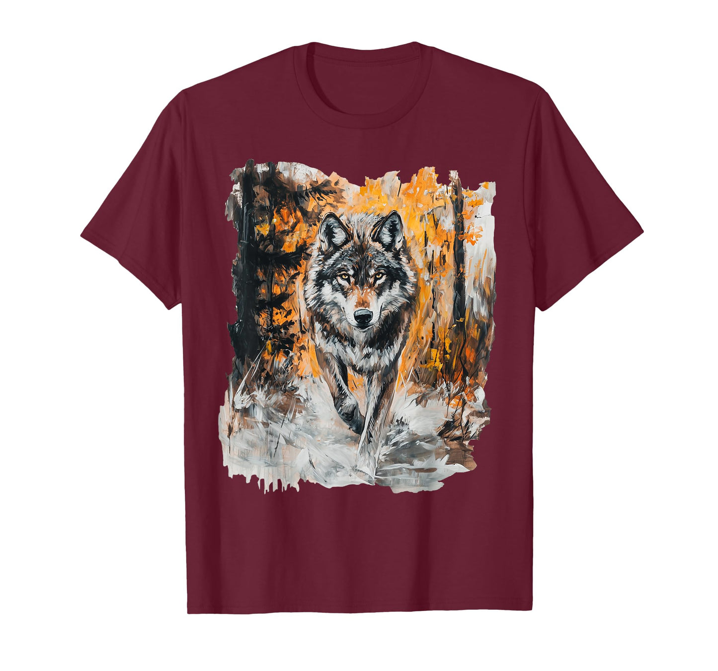 Wolf Wolves Art Graphic T-Shirt