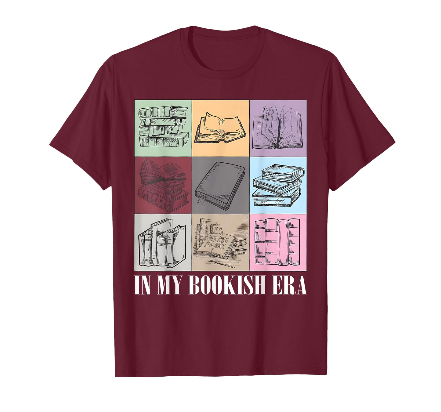 In My Bookish Era Bookworm Bookish Read Book Lover T-Shirt