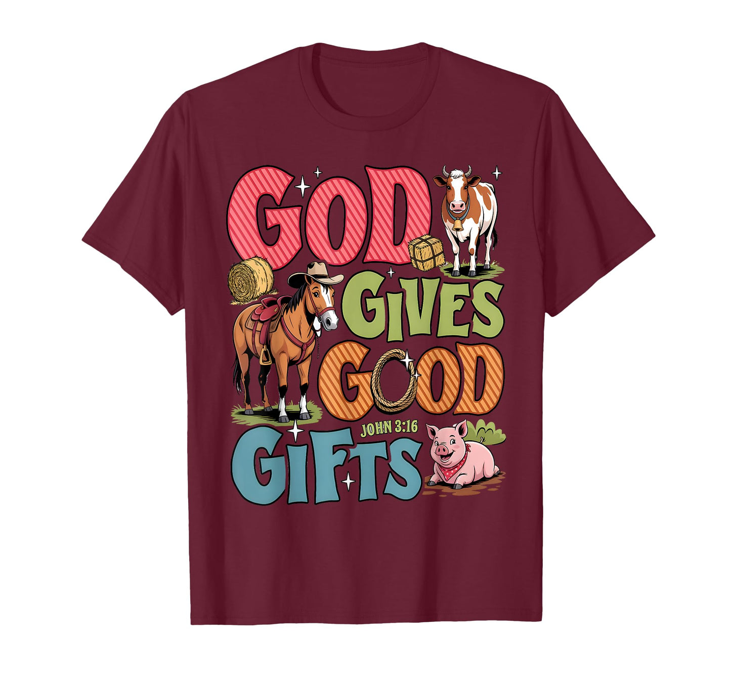 Yee Haw VBS 2025 Animal Farm Vacation Bible School T-Shirt