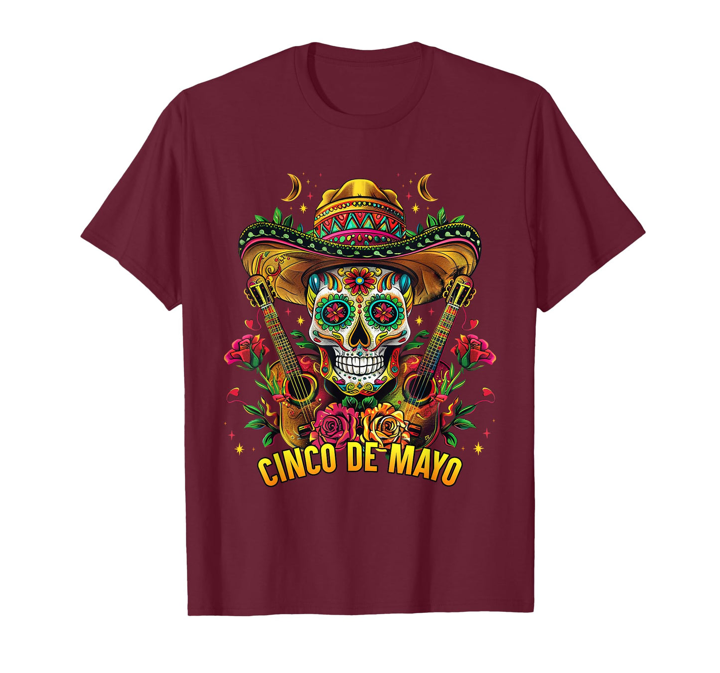 Cinco De Mayo Women Girl Kids Mexican Skull Fiesta 5 De Mayo T-Shirt