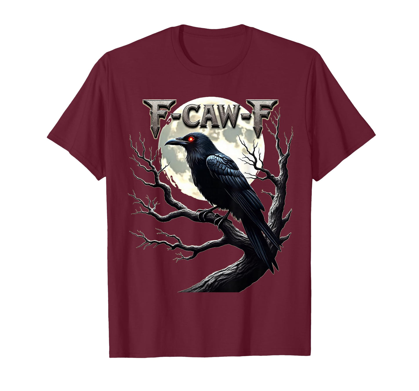 F-Caw-F Black Crow Bird T-Shirt