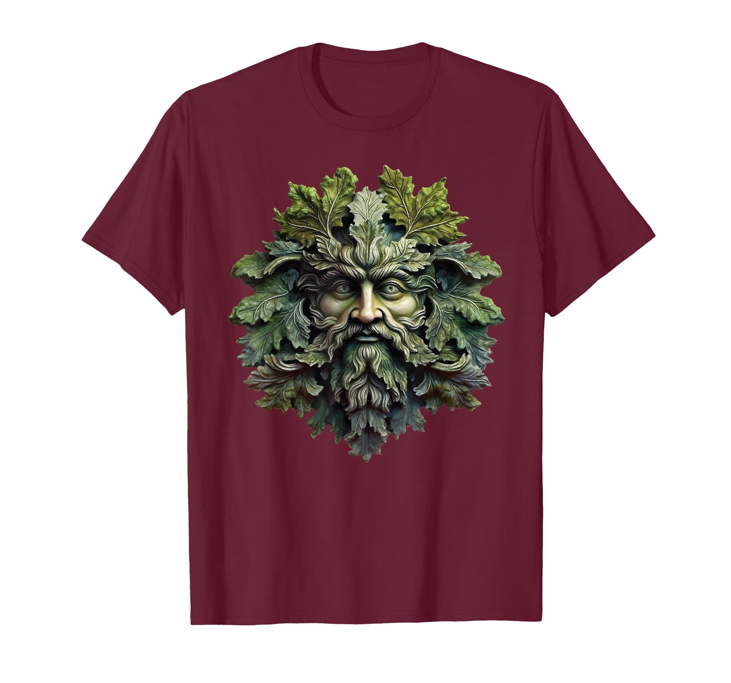 Green Man Botanical Greenman For Men Women Kids Gardening T-Shirt