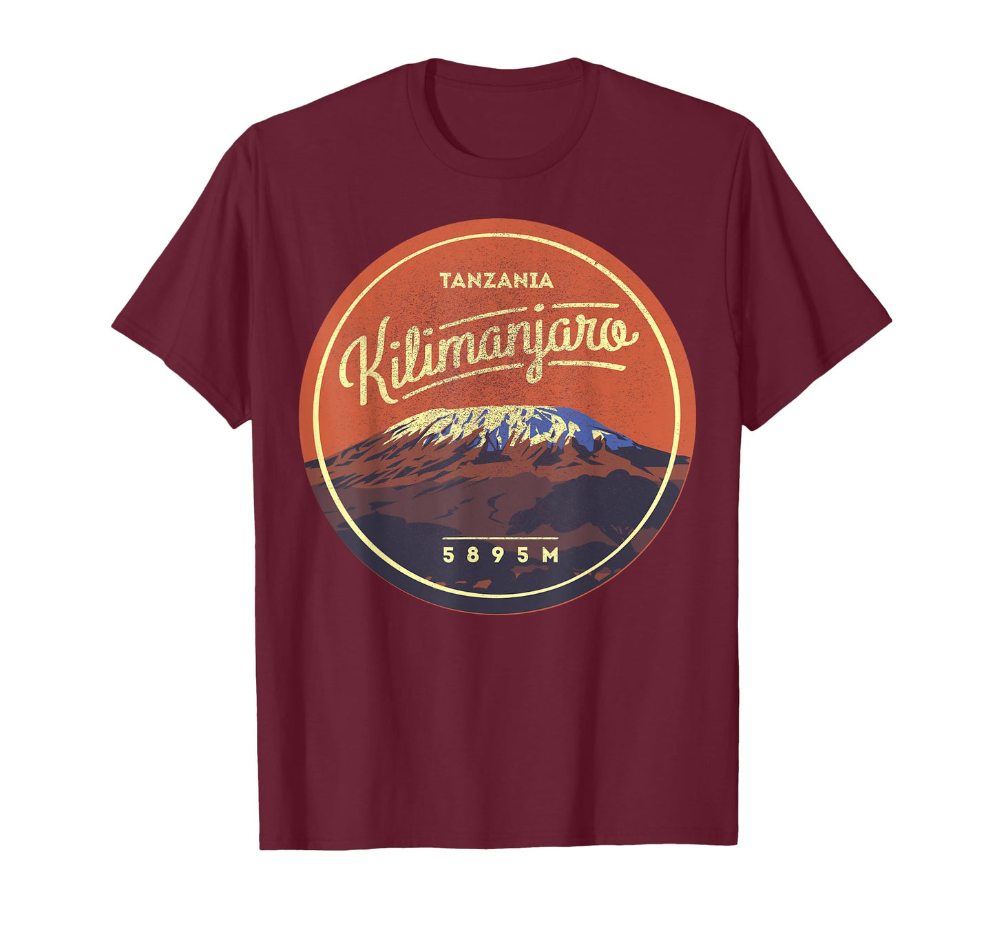 Travel Africa Tanzania Serengeti Mount Kilimanjaro Vacation T-Shirt