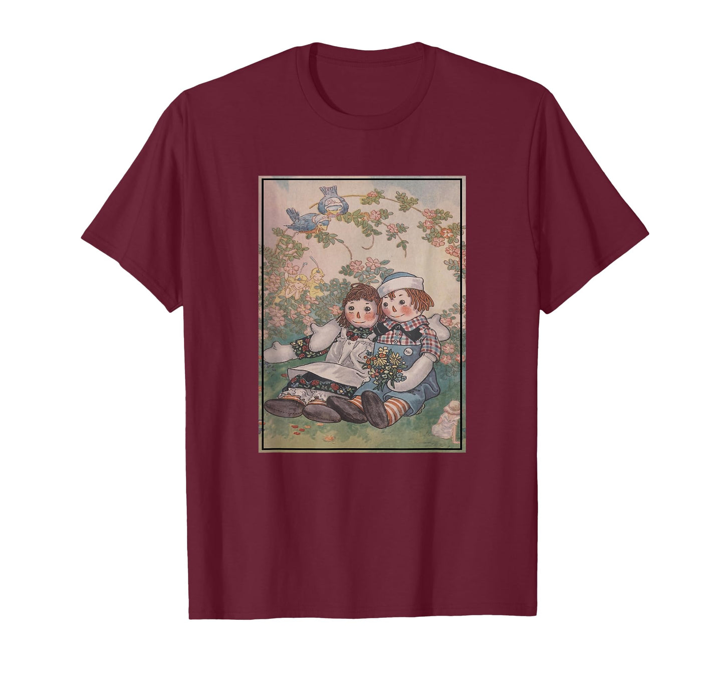 Raggedy Ann & Andy in The Flower Garden T-Shirt