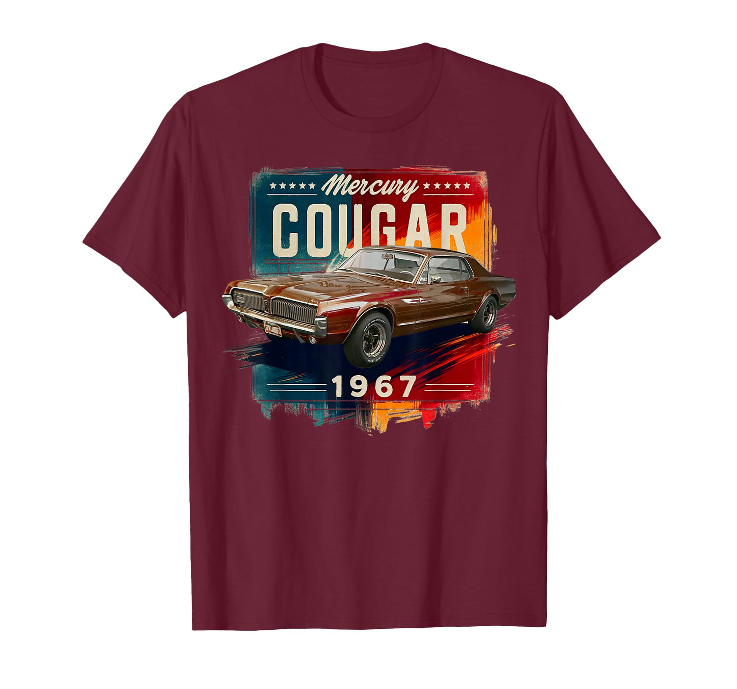 1967 Mercury classic Cougar Vinatge cars T-Shirt