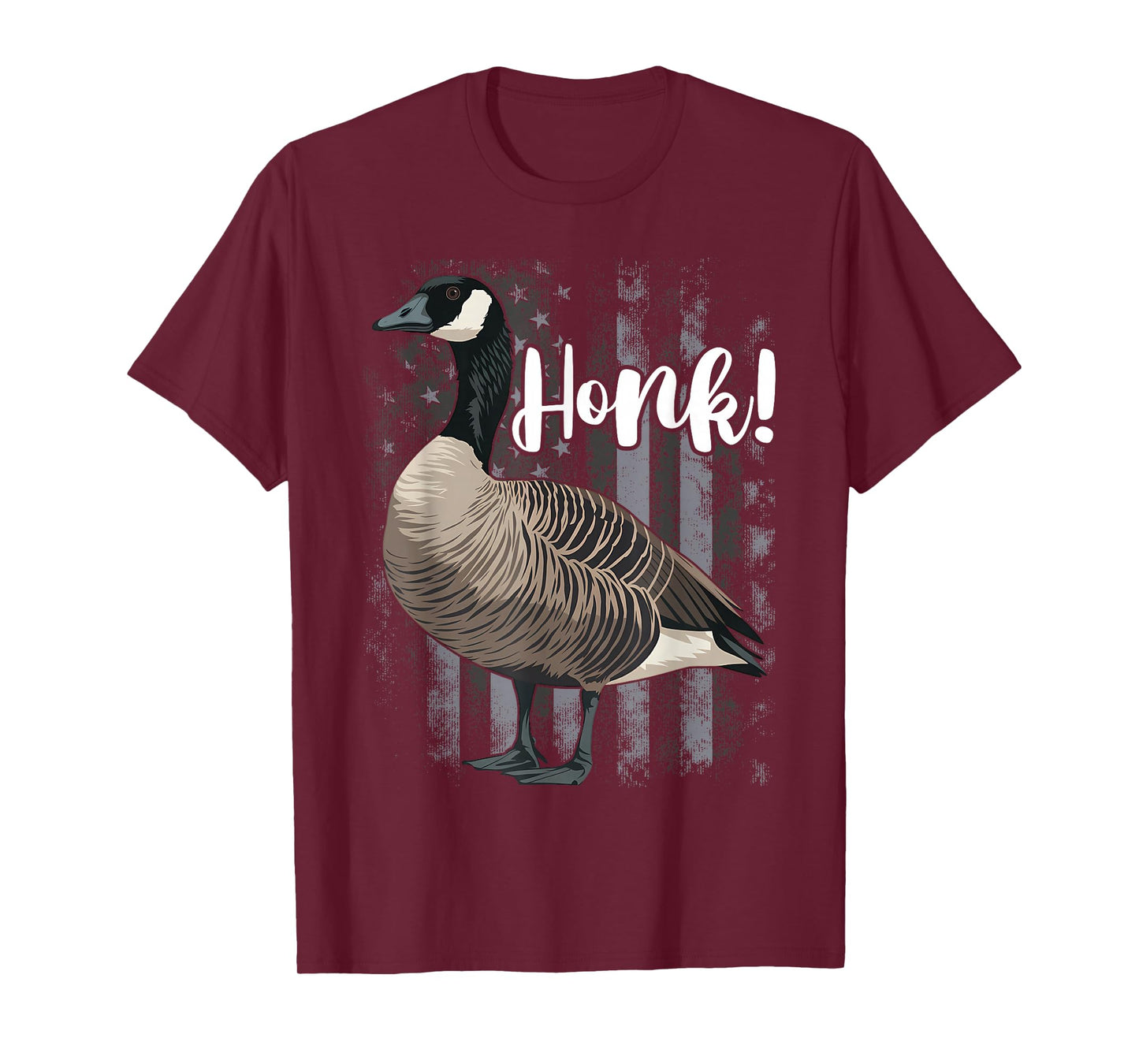 Canadian Goose Honk Funny Cute Bird Hunter T-Shirt