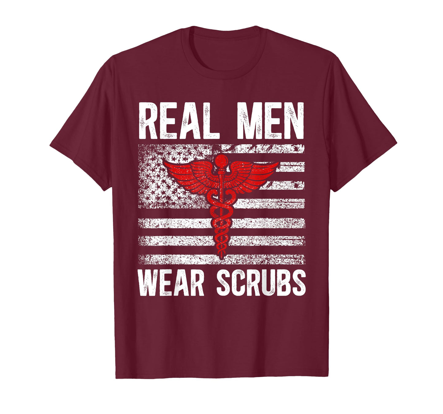 Real Men Wear Scrubs Male Nurse Men Murse Man Nurse T-Shirt