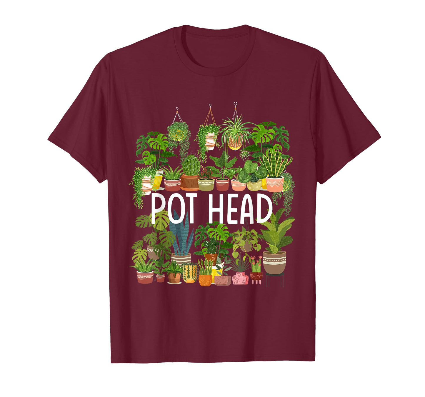 Pot Head - Plant Lover Gift T-Shirt