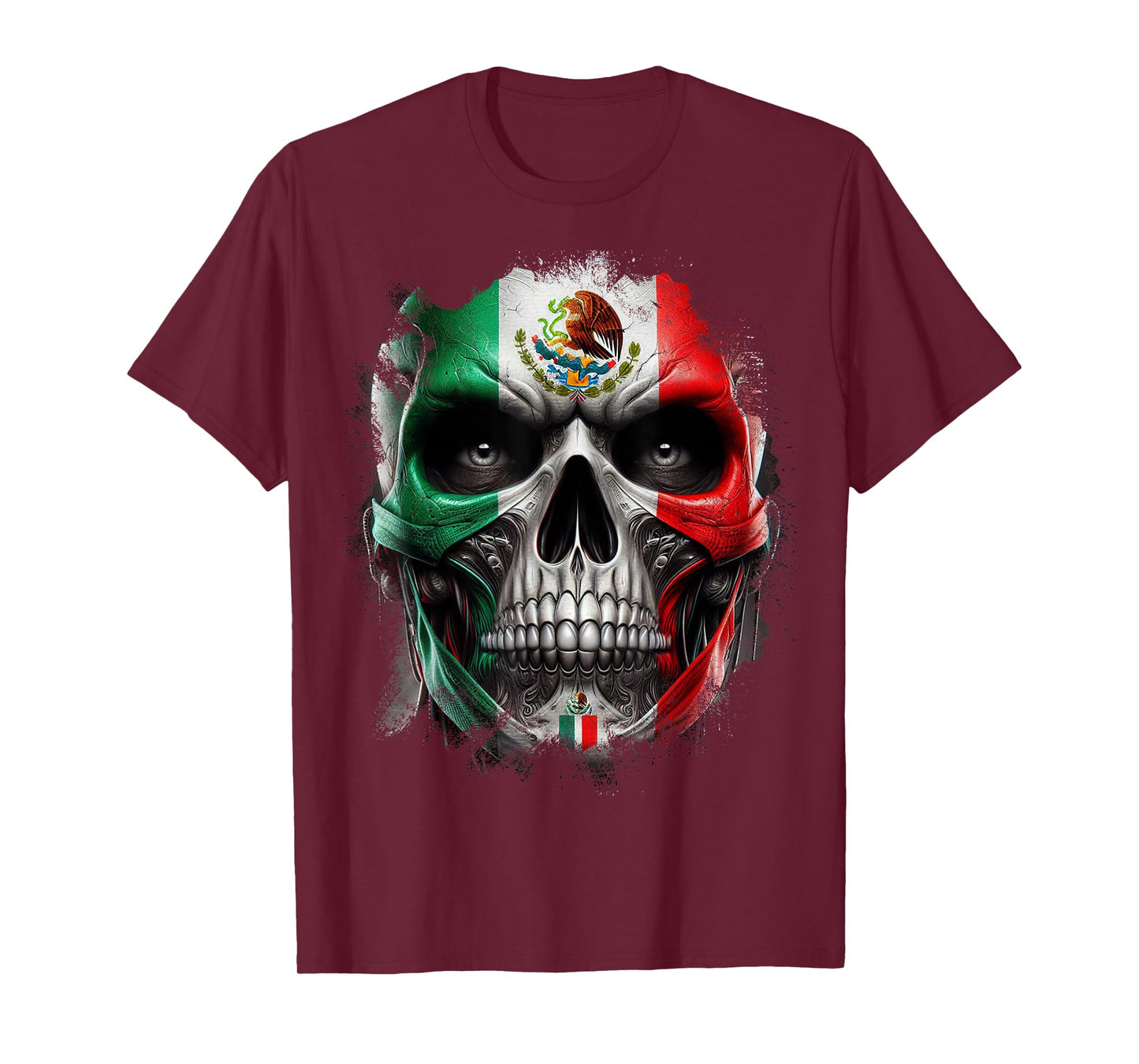 Mexico Gift Tijuana Mexican Hispanic Pride Poncho Aztec T-Shirt