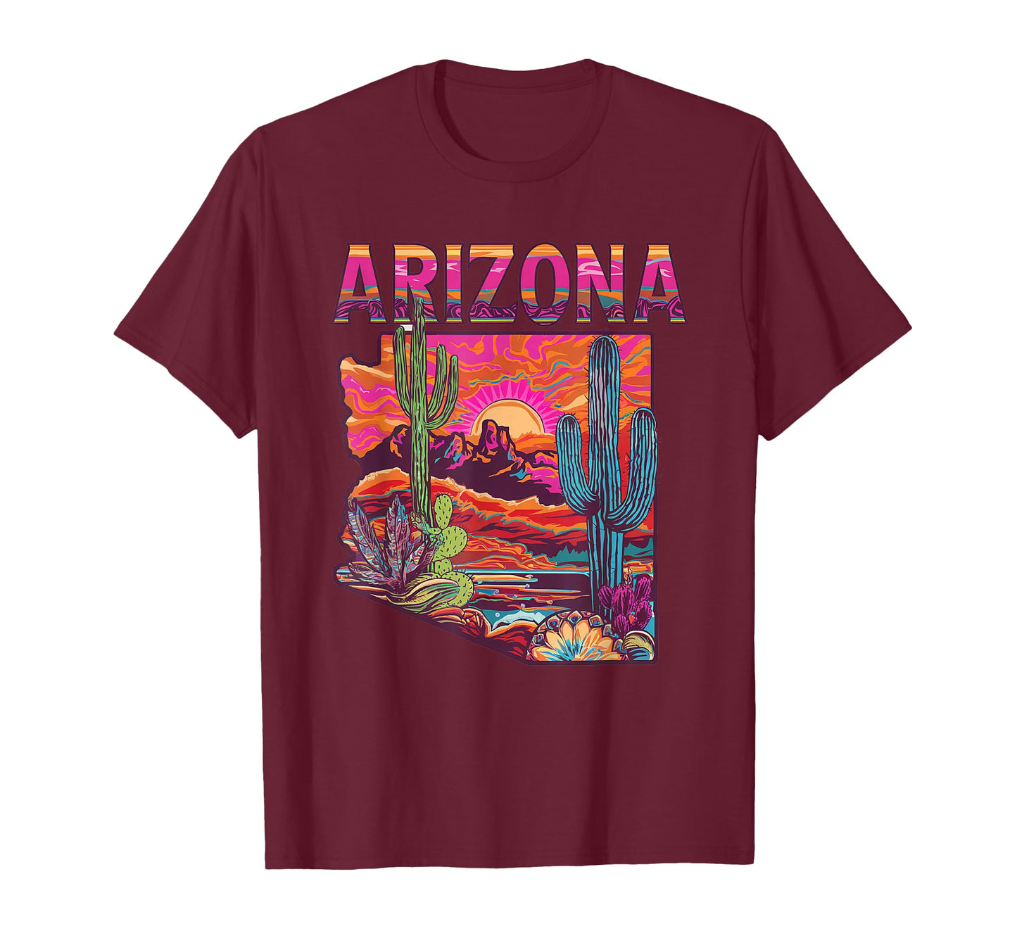 Arizona Flag t-shirt - Arizona Cactus Desert AZ State Pride T-Shirt