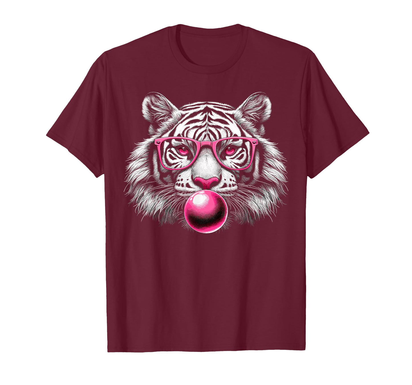Tiger Face Wild Animal Cute Tiger T-Shirt