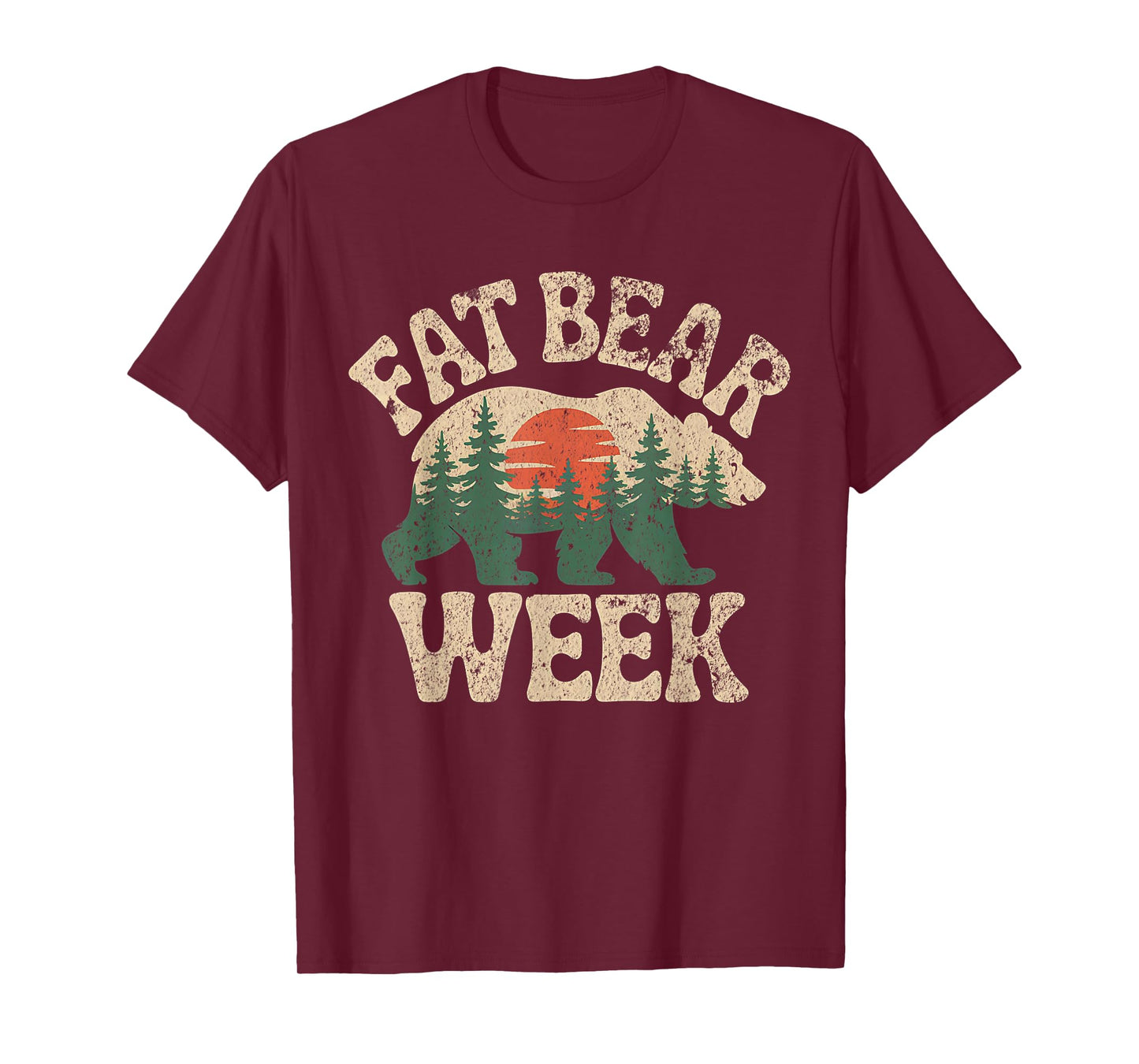 Fat Bear Week Nature Lover Planet Protection Wild Animals T-Shirt