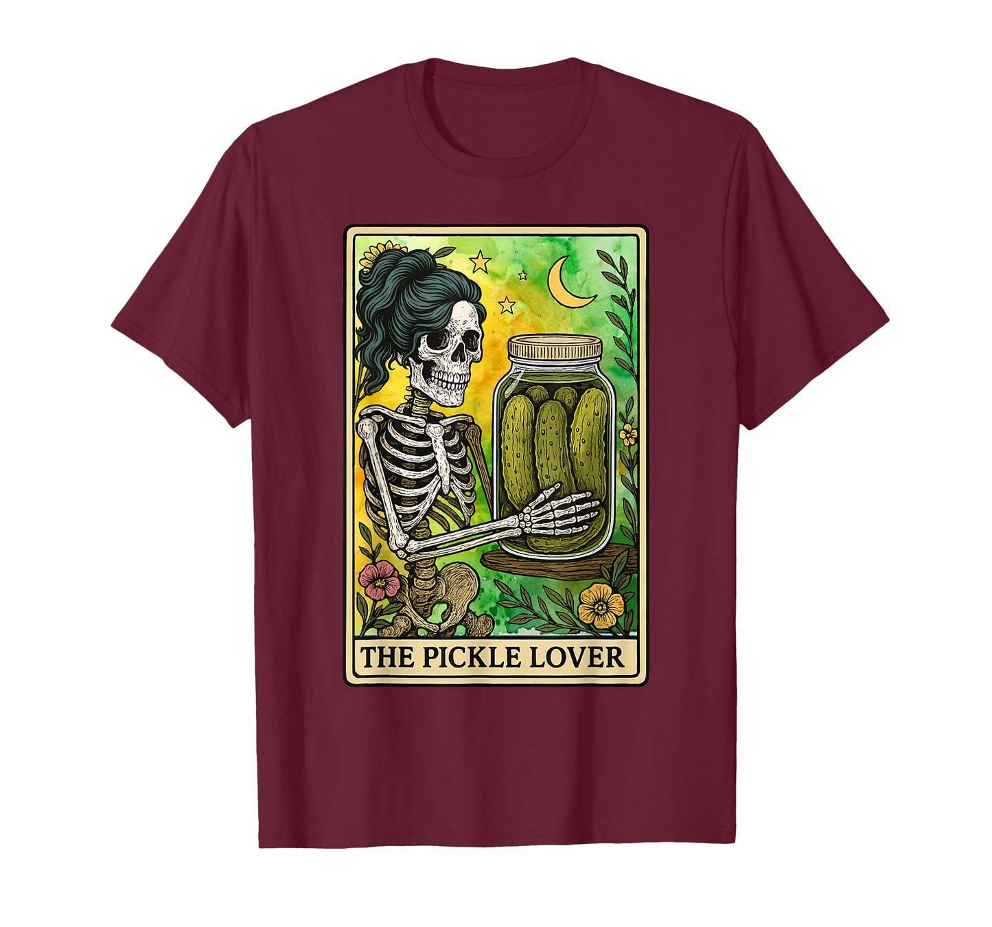 The Pickle Lover Tarot Card T-Shirt