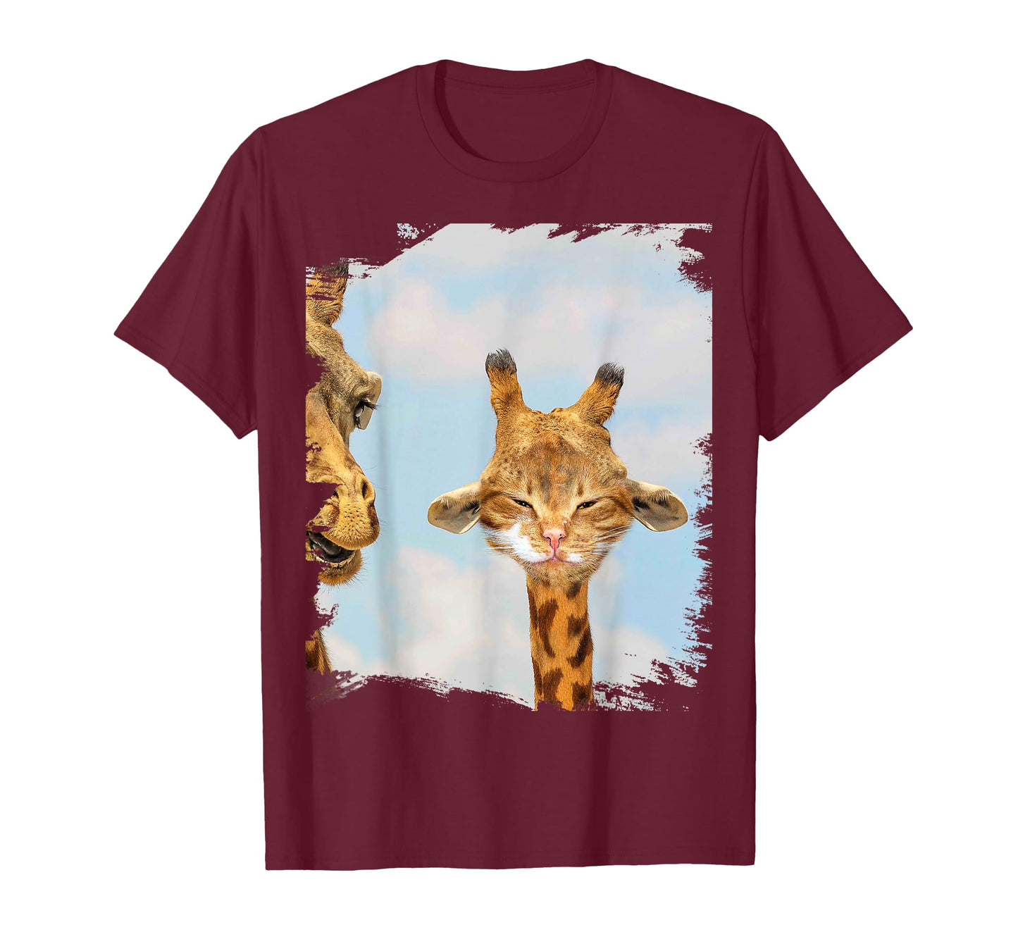 Girat Cat Giraffe Hybrid Men Women Kids T-Shirt
