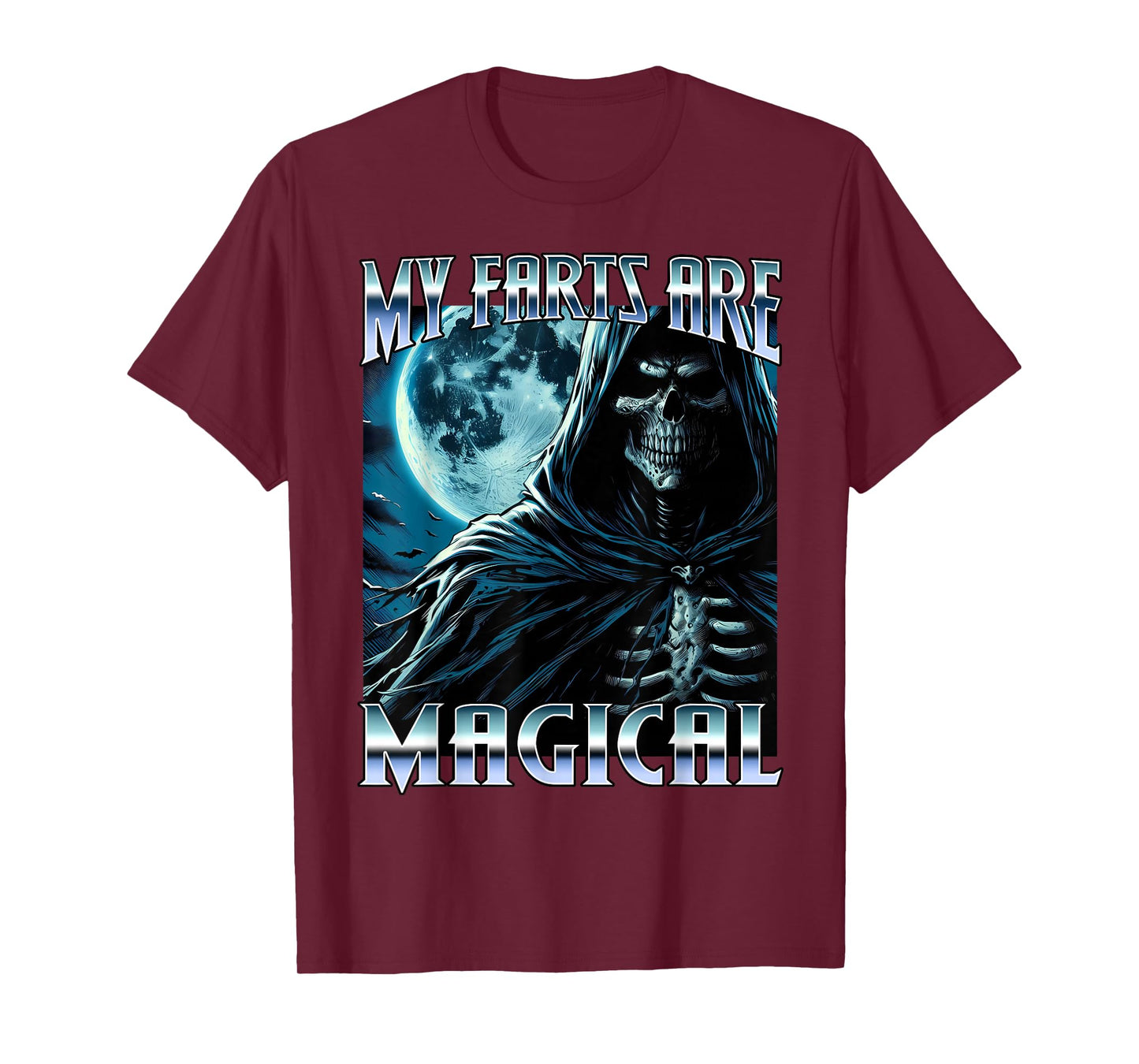 My Farts are Magical Funny Hard Skeleton Meme Embarrassing T-Shirt