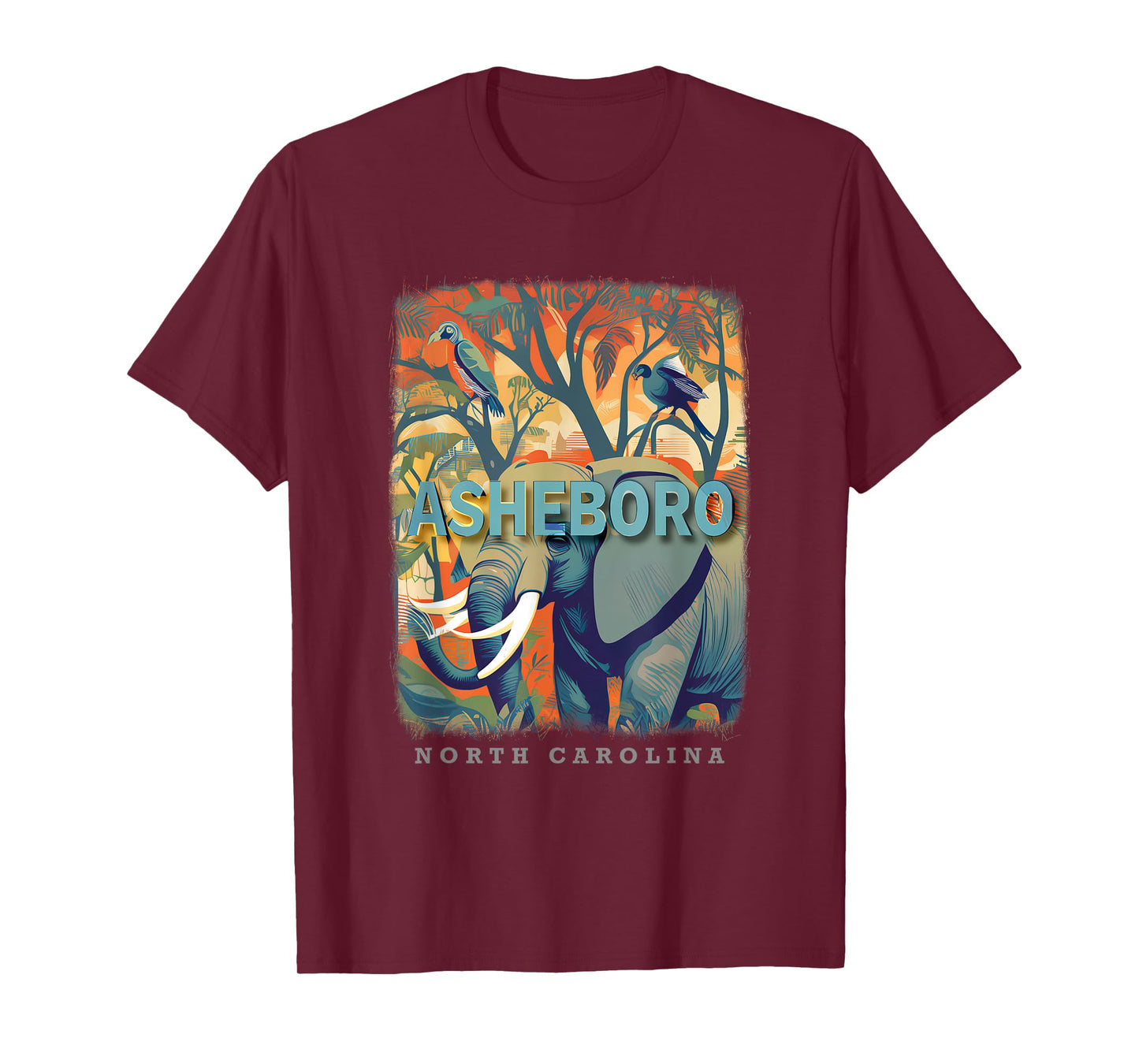 Asheboro North Carolina NC Zoological Wonders SD216 T-Shirt