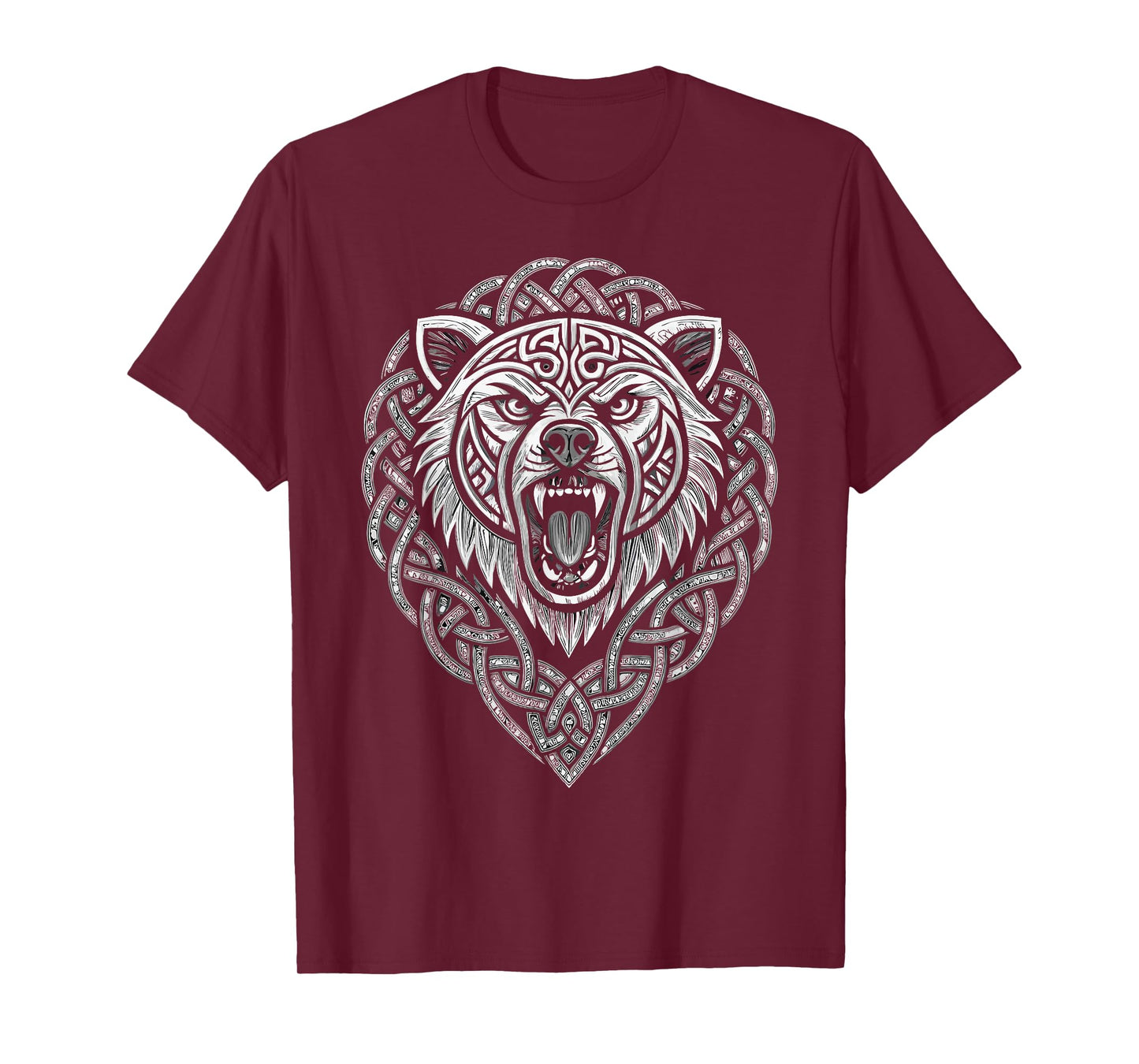 Viking Bear – Norse Knotwork Nordic Nature T-Shirt
